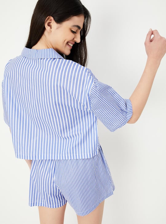Women Striped Co-Ord Set
