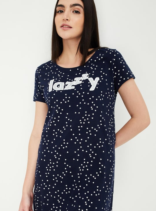 Women Printed Chemise