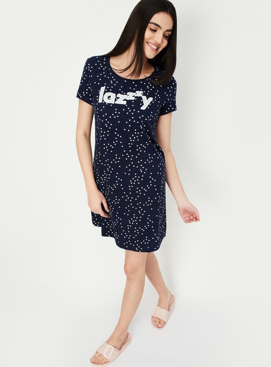 Women Printed Chemise