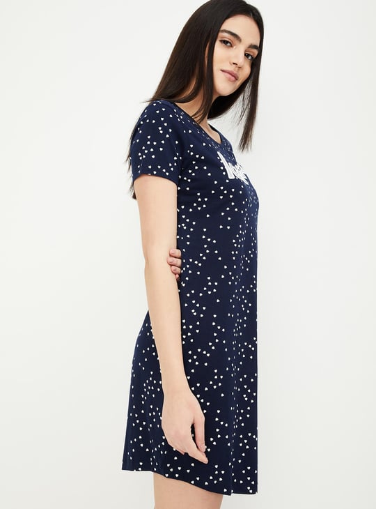 Women Printed Chemise