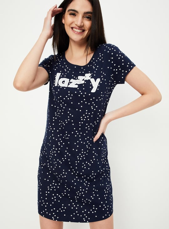 Women Printed Chemise