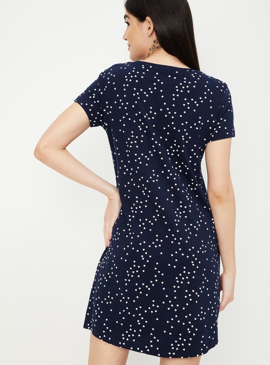 Women Printed Chemise