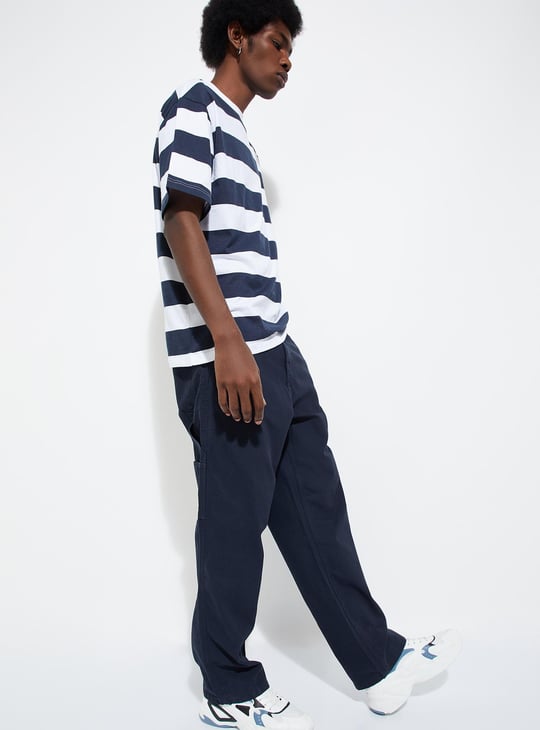 URB_N Men Solid Carpenter Pants