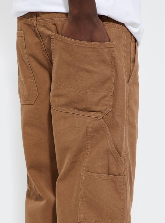 URB_N Men Solid Carpenter Pants