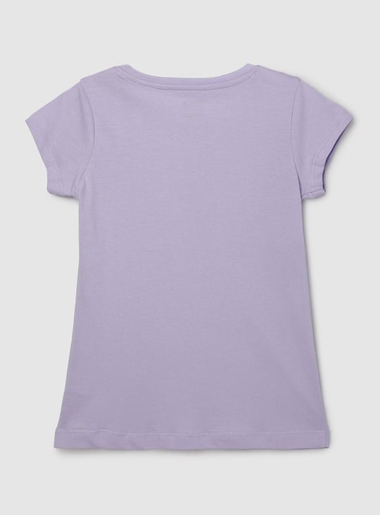 Girls Unicorn Printed T-shirt