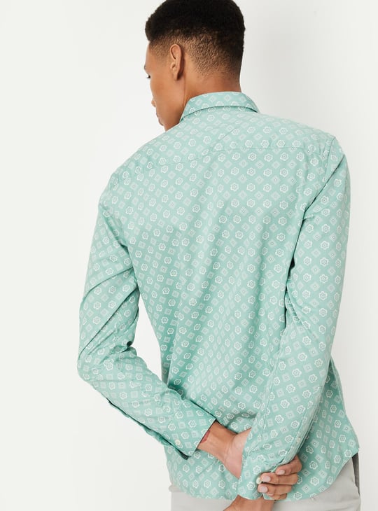 Men Printed Regular Fit Casual Shirt