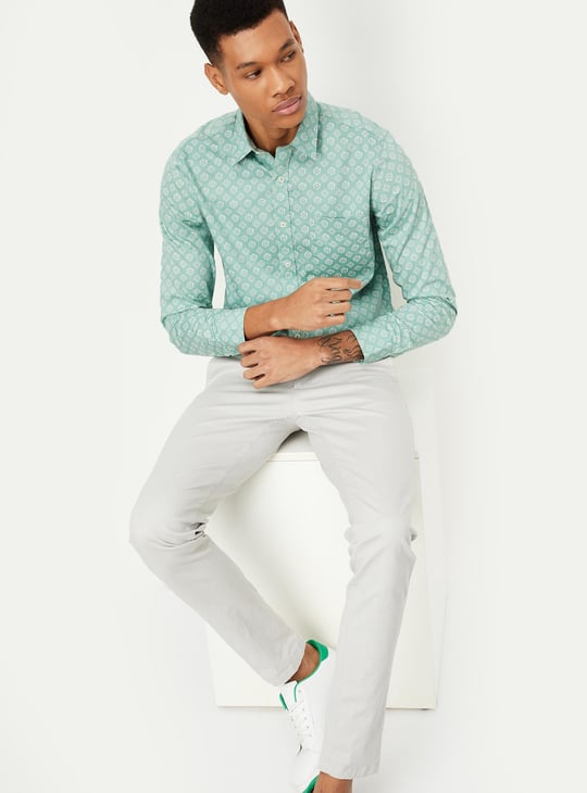 Men Printed Regular Fit Casual Shirt