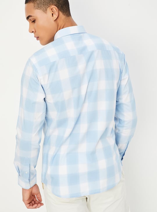 Men Checked Regular Fit Casual Shirt