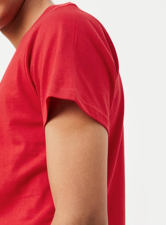 Boys Spiderman Printed T-shirt