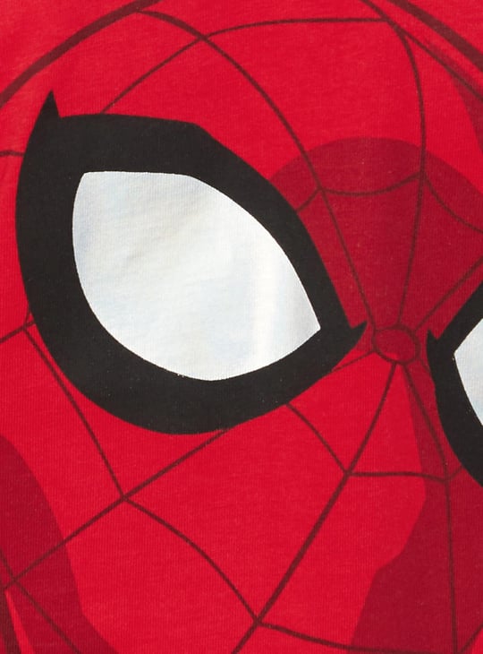 Boys Spiderman Printed T-shirt