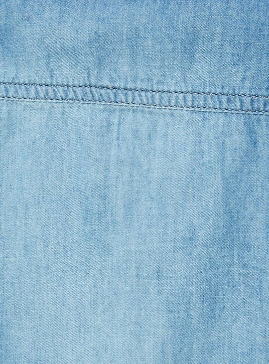 Women Washed Denim Shirt