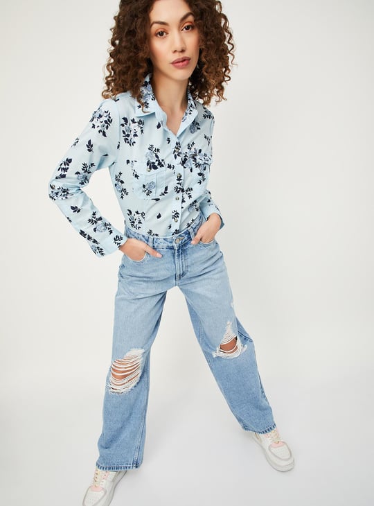 Women Floral Printed Shirt
