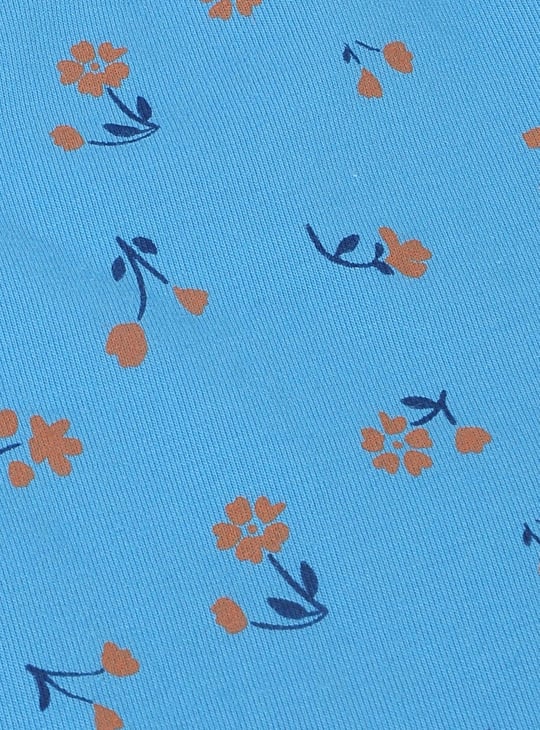 Girls Printed Full-Length Leggings