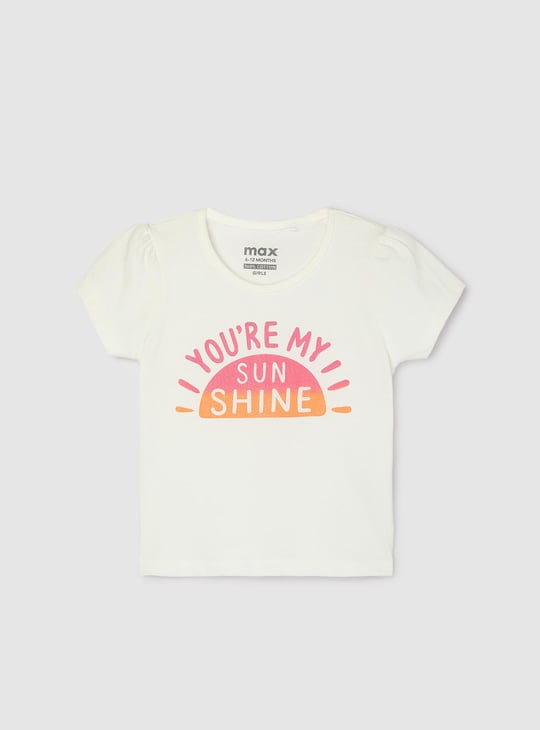 Girls Graphic Printed T-shirt