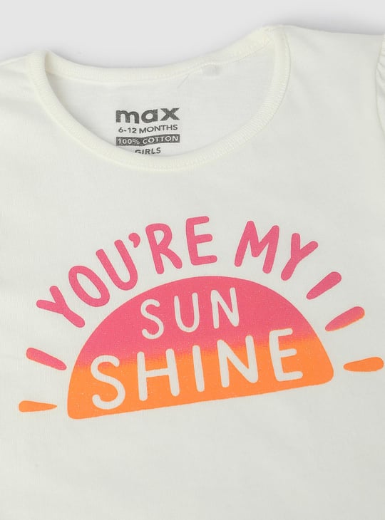 Girls Graphic Printed T-shirt