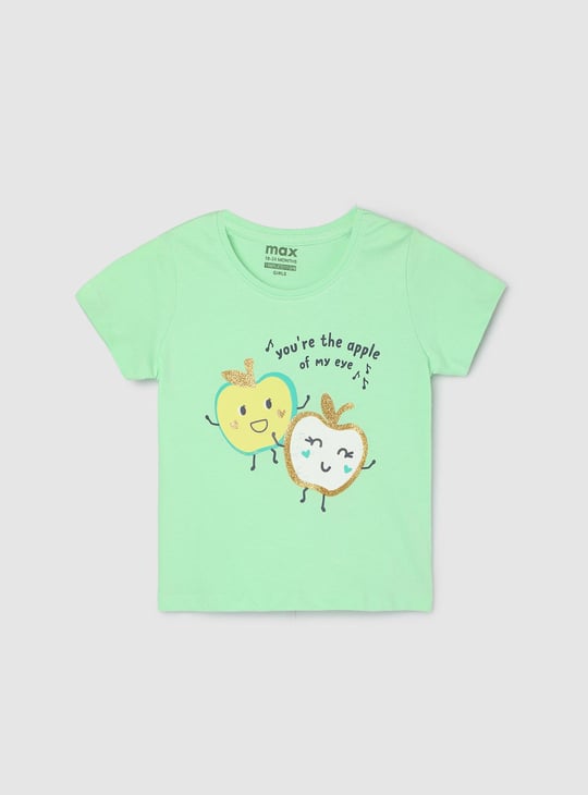 Girls Graphic Printed T-shirt