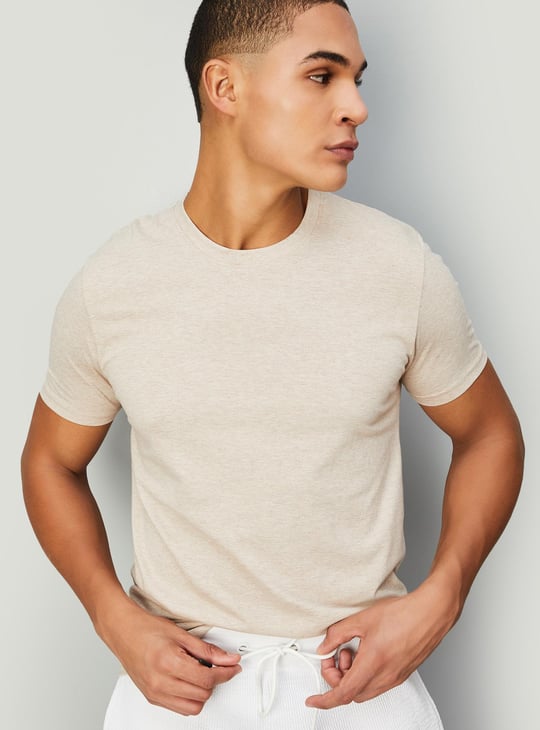 Men Solid Lounge T-shirt