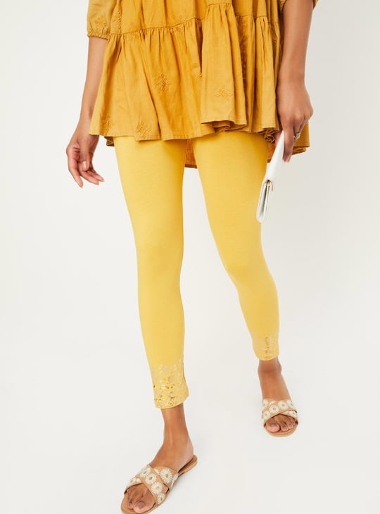 Women Floral Printed Leggings