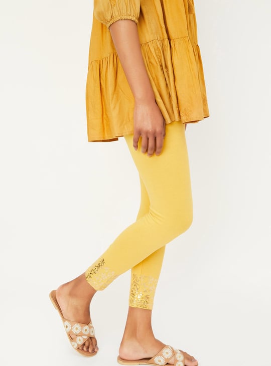 Women Floral Printed Leggings