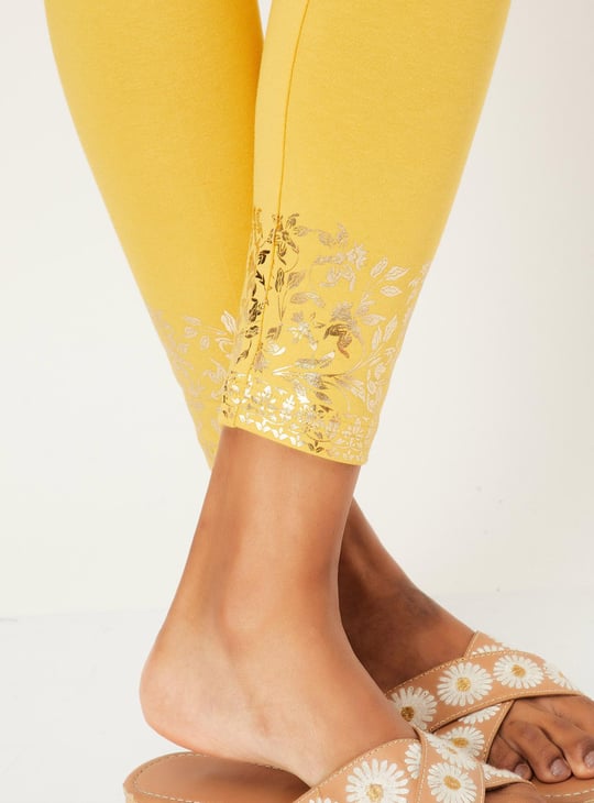 Women Floral Printed Leggings