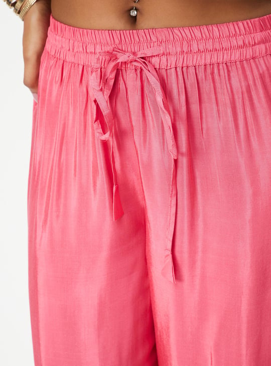 Women Embroidered Palazzos