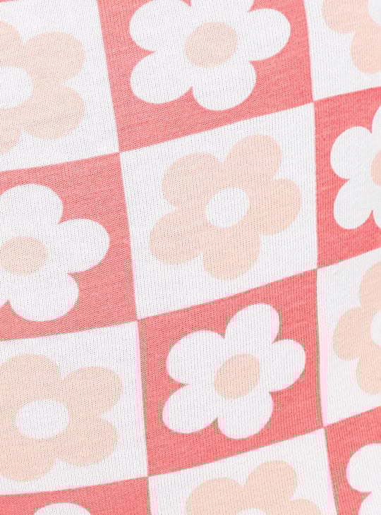 Girls Printed Full-Length Leggings