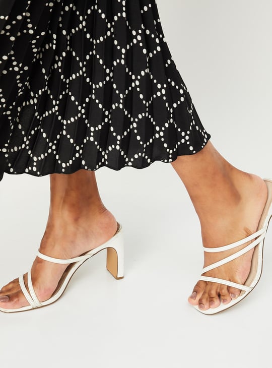 Women Pleated Midi Skirt