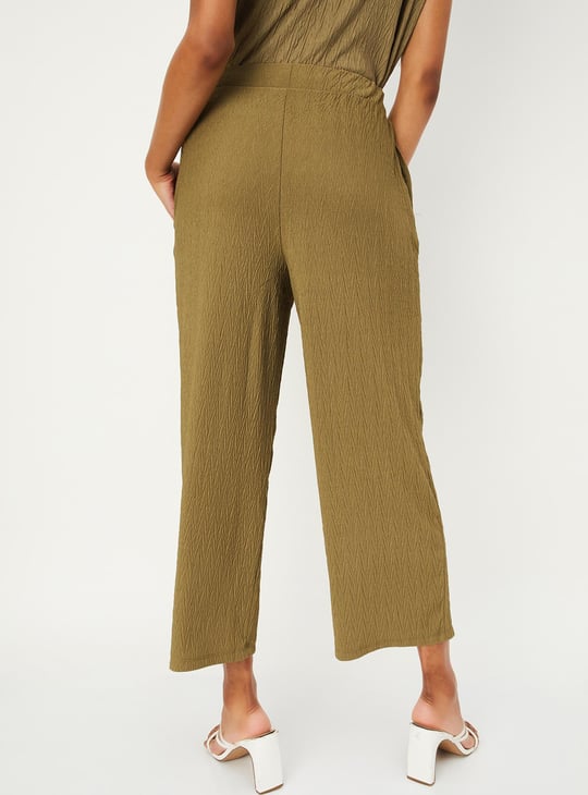 Women Regular Fit Knitted Trousers