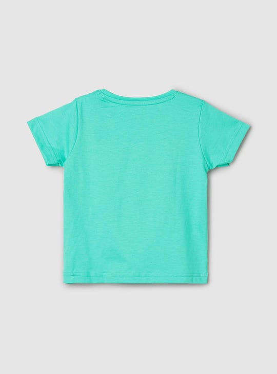 Boys Typographic Printed T-shirt