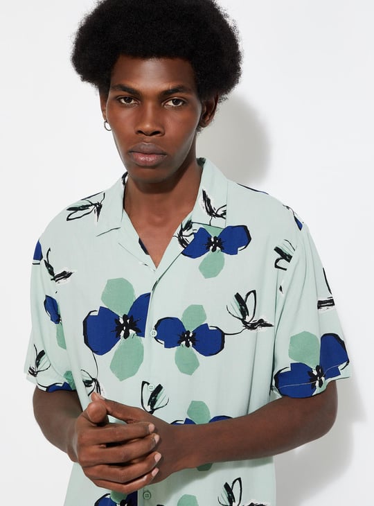 URB_N Men Printed Resort Shirt