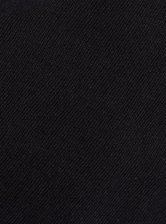 Boys Solid Cotton Joggers