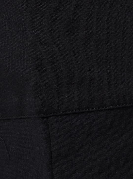 Girls Solid Elasticated Cargo Pants