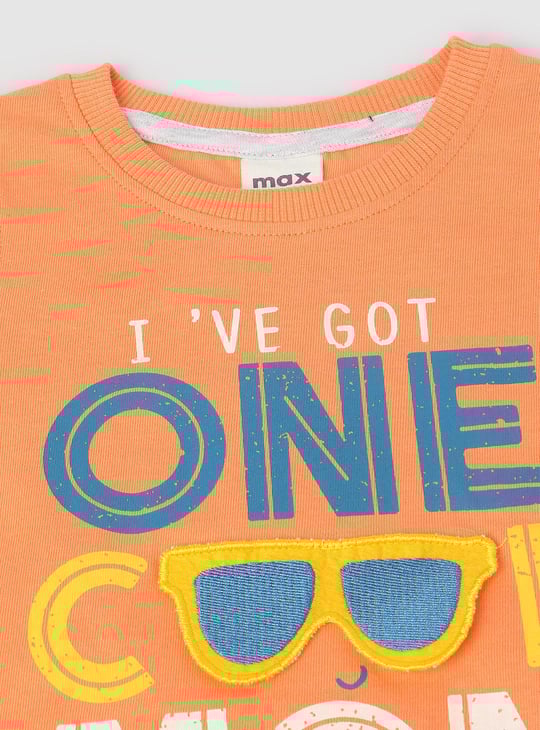 Boys Printed Shorts Set