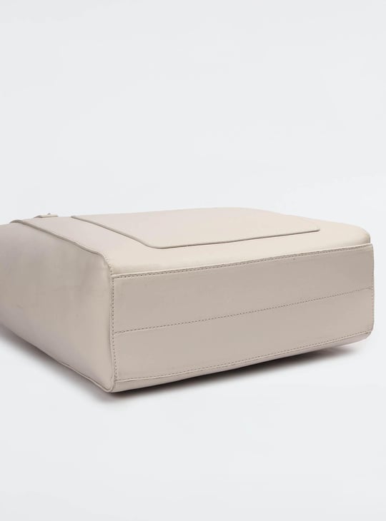 Women Solid Tote Bag