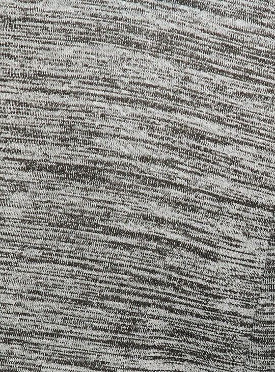 Men Heathered Slim Fit Track Pants