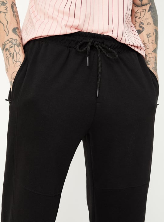 Men Solid Athleisure Track Pants