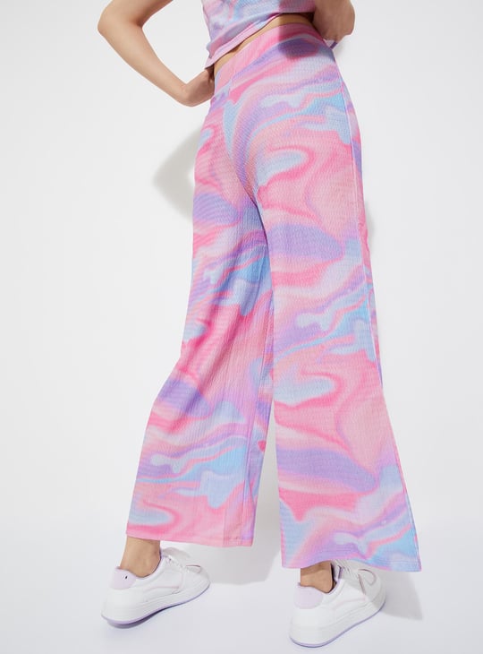URB_N Women Holographic Trousers
