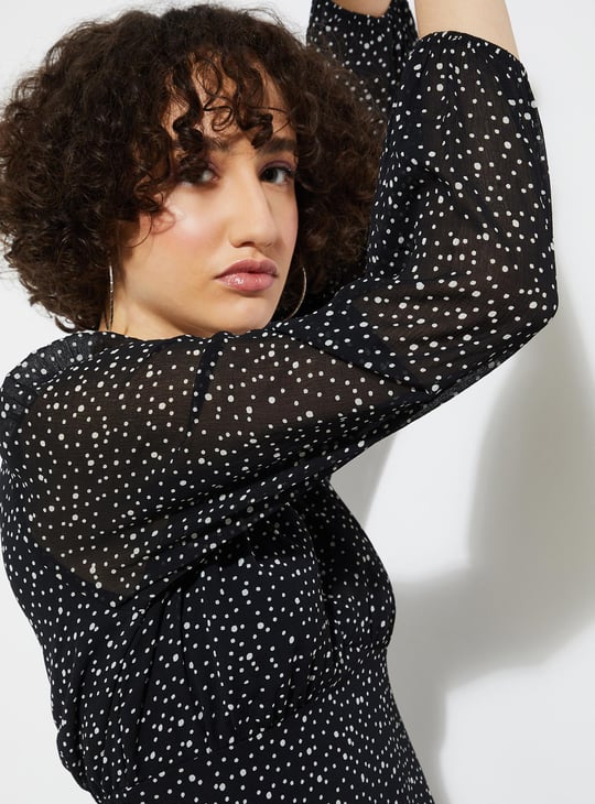 URB_N Women Printed A-Line Dress