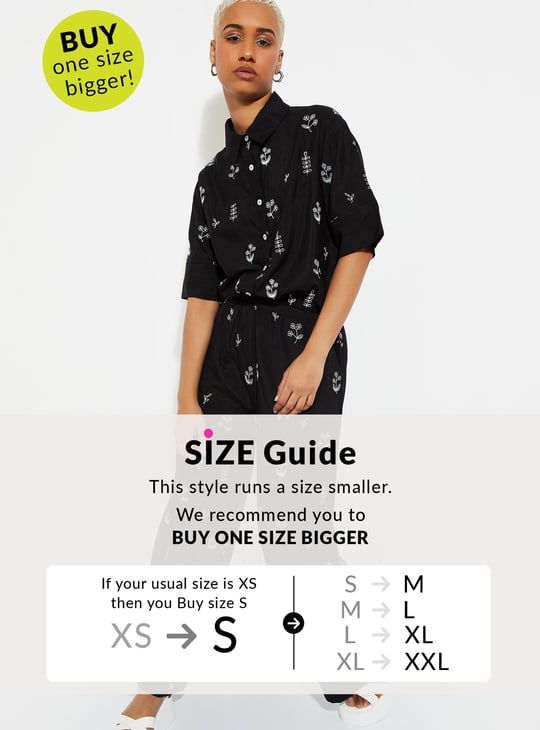 URB_N Women Embroidered Shirt
