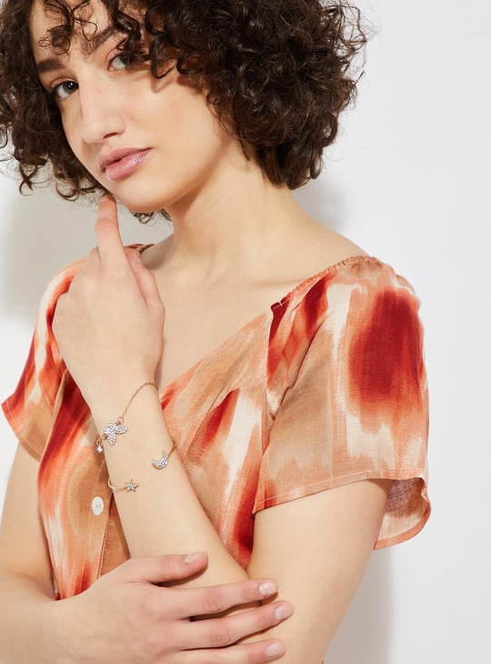 URB_N Women Printed Fit & Flare Dress