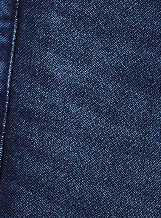 Men Skinny Fit Washed Jeans