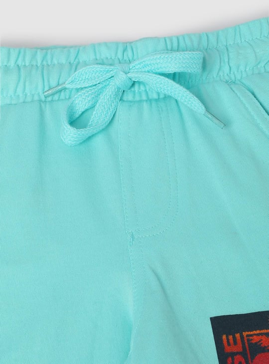 Boys Printed Shorts Set