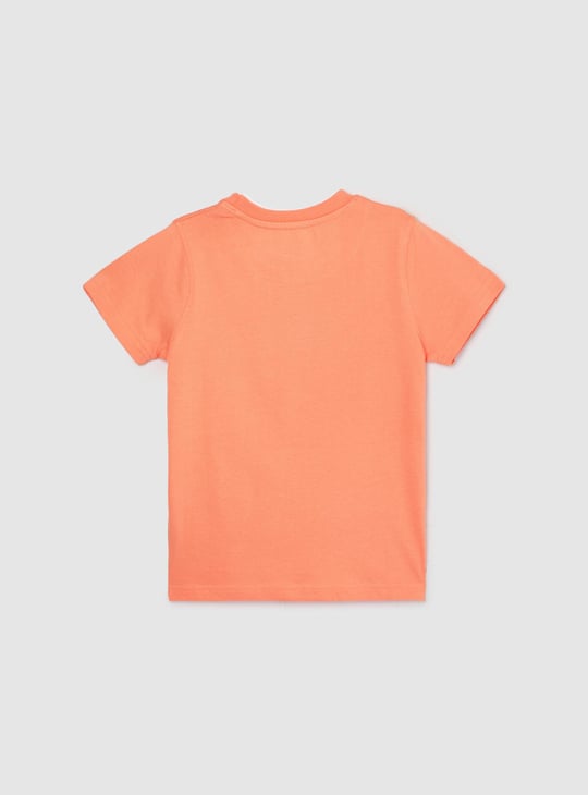 Boys Dragon Ball-Z Printed T-shirt