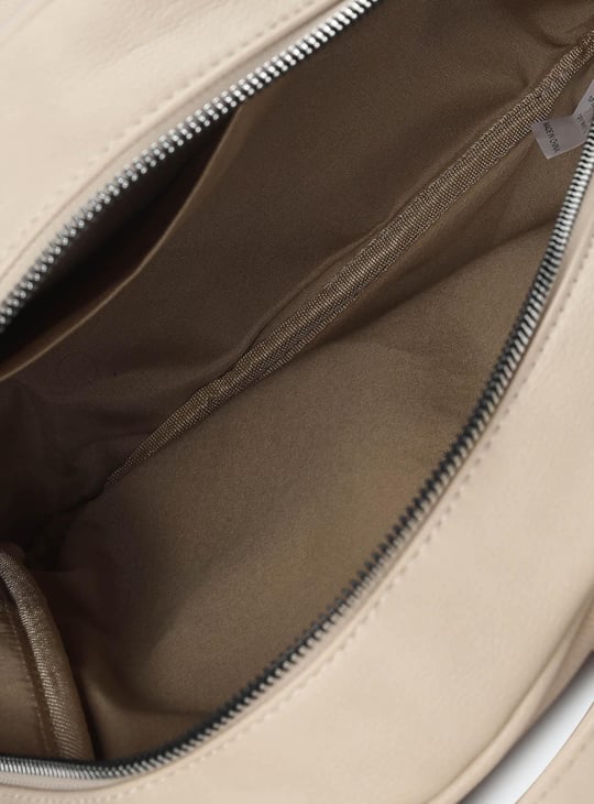 Women Solid Zip-Around Backpack