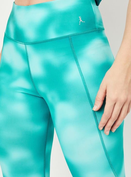Women Tie-Dye Printed Skinny Fit Tights