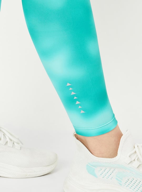 Women Tie-Dye Printed Skinny Fit Tights