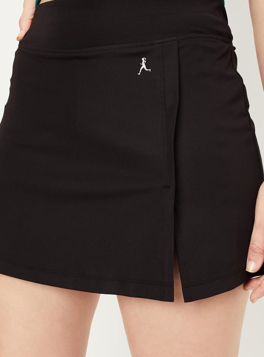 Women Solid Tennis Skort