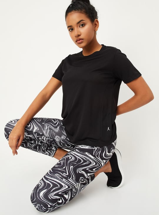 Women Textured Sports T-shirt