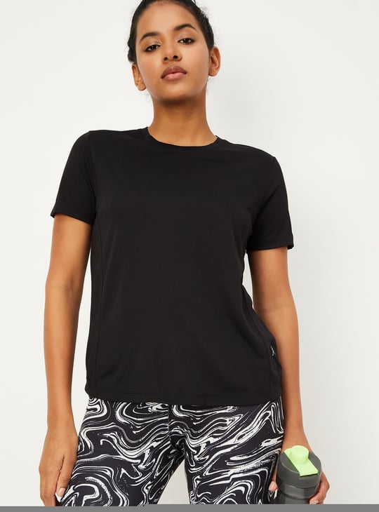 Women Textured Sports T-shirt
