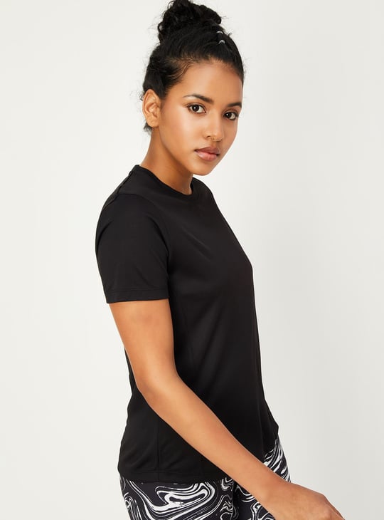 Women Textured Sports T-shirt